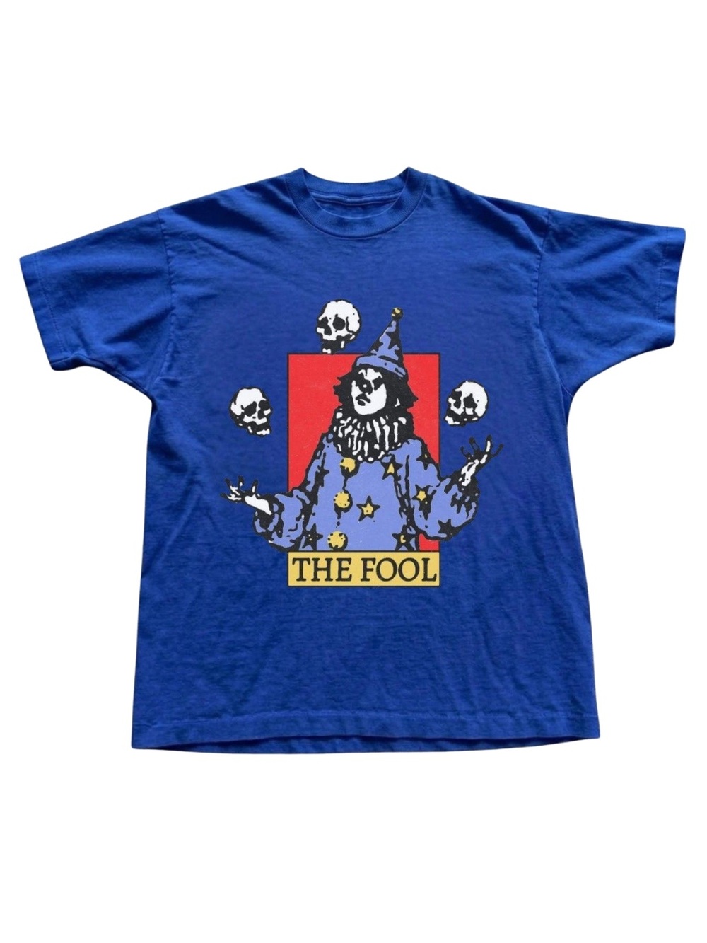 Gildan Blue 'The Fool' Graphic T‑Shirt